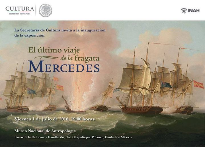 Inauguración de la Exposición "El último viaje de la fragata Mercedes"