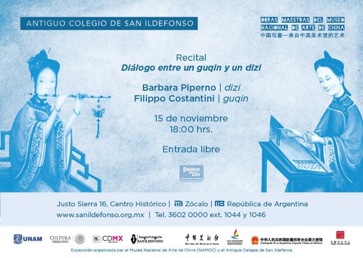 Recital: Diálogo entre un guqin y un dizi.