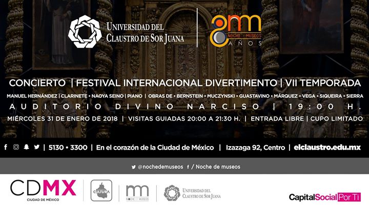 Noche de museos en El Claustro