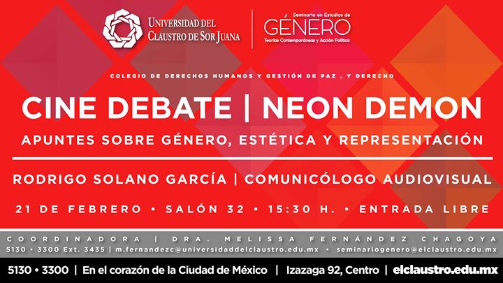 Cine debate: Neon Demon. Apuntes sobre género y estética
