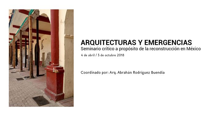 Seminario "Arquitecturas y emergencias"