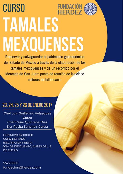 CURSO Tamales Mexiquenses