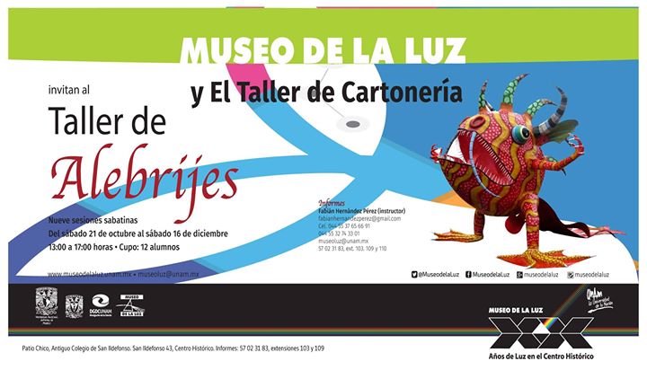 Taller de elaboración de alebrijes