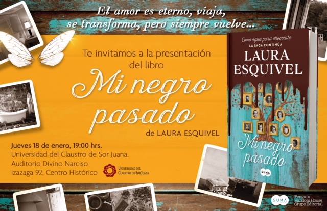 Presentación "Mi negro pasado" de Laura Esquivel