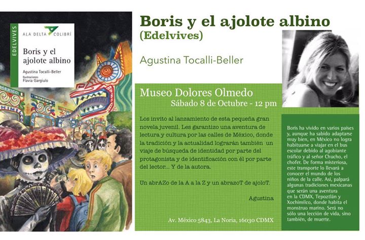 Presentación del libro Boris y el ajolote albino