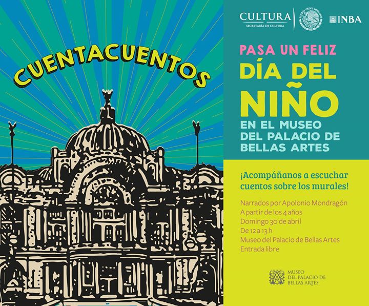 Día del niño en Bellas Artes: Cuentacuentos