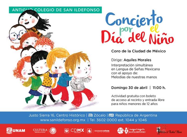 Concierto inclusivo por el día del niño: Cri-Cri y más.