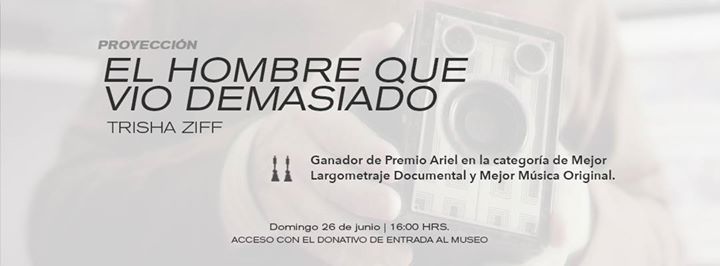 Cierre de exposición y proyección del documental de Enrique Metinides