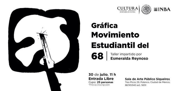 Gráfica Movimiento Estudiantil del 68