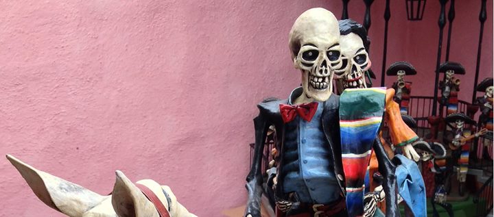 A todo el mundo le llega la hora. Cartonería mexicana Adalberto Álvarez Marines.
