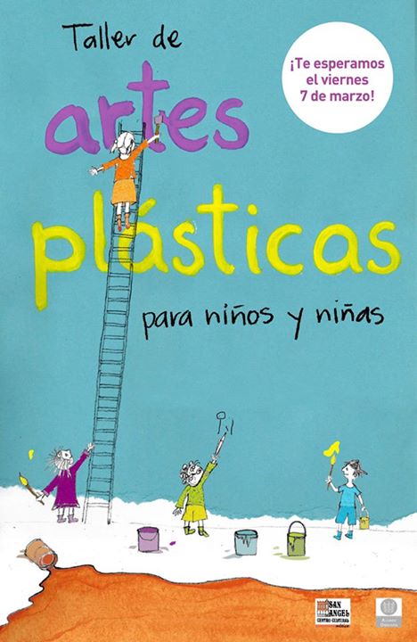 Inicio del taller de artes plásticas para niños