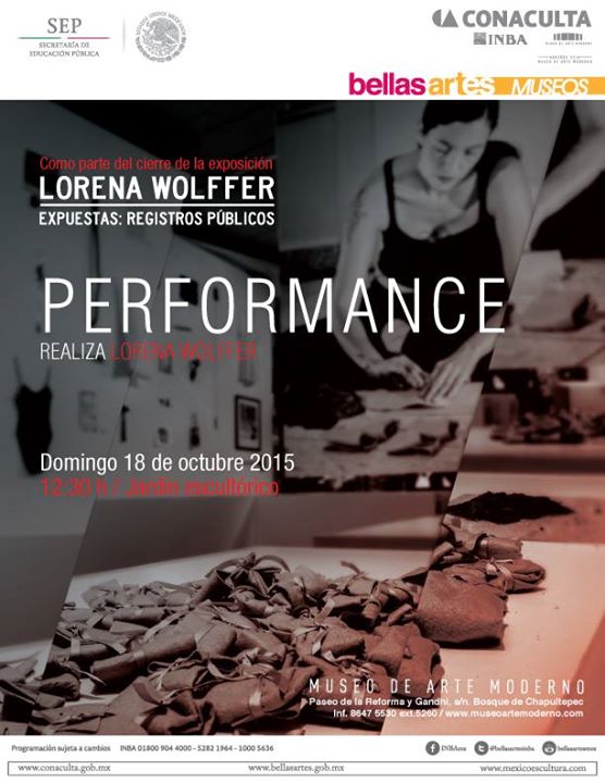 Performance por Lorena Wolffer
