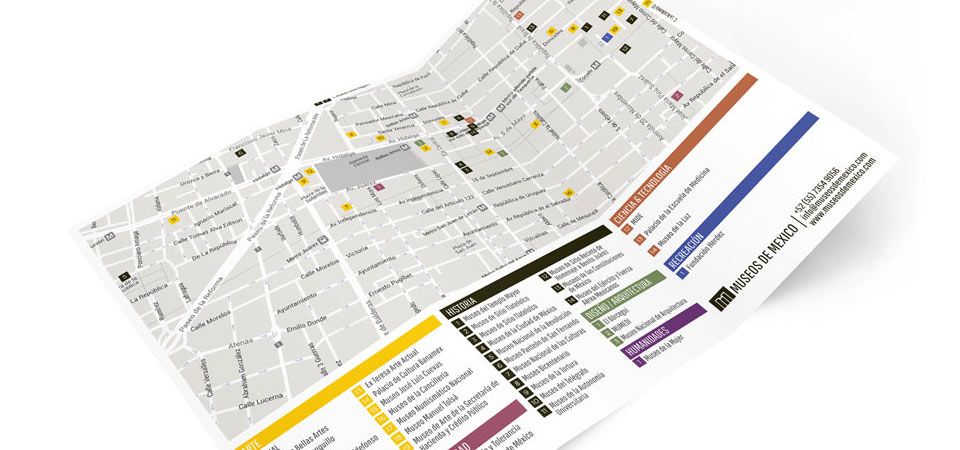 Descarga el mapa de museos del centro histórico